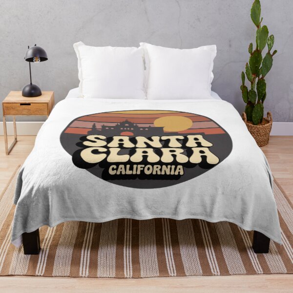 Item preview, Santa Clara California: Retro Mission Sunset Emblem designed and sold by CircinusStore.