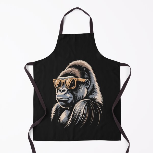 Item preview, Cool Gorilla Wearing Sunglasses Funny Animal Mem designed and sold by Clairenity Studio.