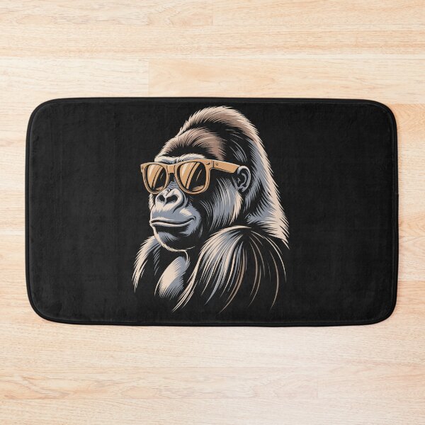 Item preview, Cool Gorilla Wearing Sunglasses Funny Animal Mem designed and sold by Clairenity Studio.