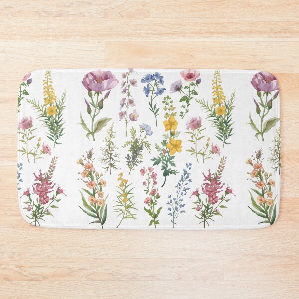 Item preview, Wildflowers watercolor set designed and sold by uunaa.