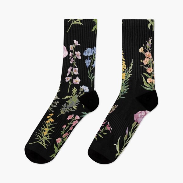 Item preview, Wildflowers watercolor set designed and sold by uunaa.