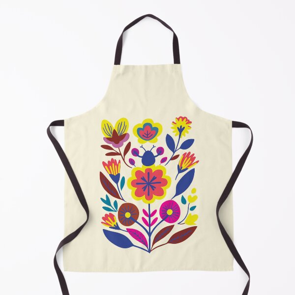 Item preview, Cool Colorful Capacious Folk Floral Abstract Design designed and sold by CharlottePlaceArt.