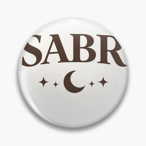 Item preview, Sabr Aesthetic Sticker – Patience Quote Minimal Islamic Style Laptop Sticker designed and sold by Bysma.