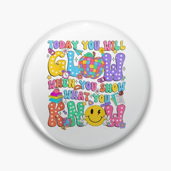 Item preview, today you will glow when you show what you know test day  designed and sold by CAnastazyshop.