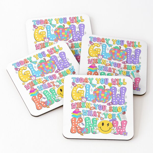 Item preview, today you will glow when you show what you know test day  designed and sold by CAnastazyshop.
