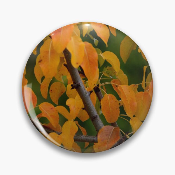 Item preview, Golden Yellow Autumn Leaves Pattern Warm Nature Aesthetic Botanical Wall Art designed and sold by onubi.