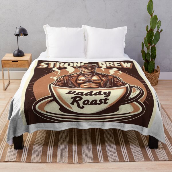Item preview, Strong Brew Daddy Roast Gay Pride Graphic Art Design designed and sold by ItsAKinkThing.