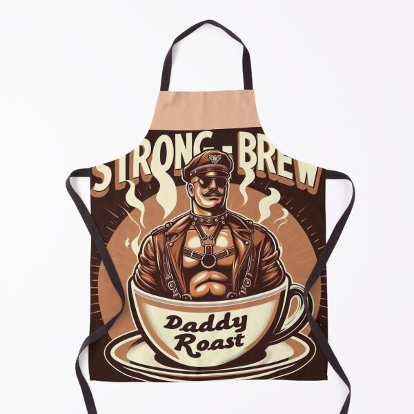 Item preview, Strong Brew Daddy Roast Gay Pride Graphic Art Design designed and sold by ItsAKinkThing.