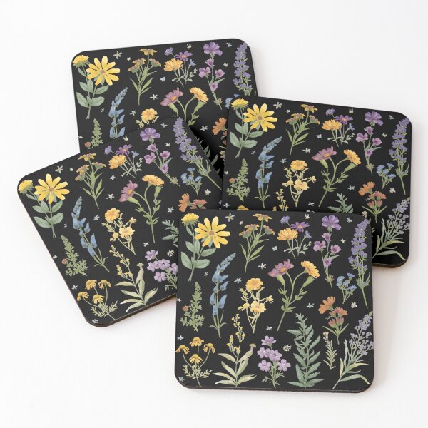 Item preview,  Wildflowers watercolor set designed and sold by uunaa.