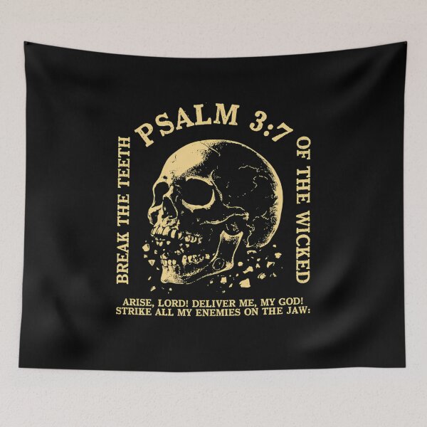 Item preview, Psalm 37 Break The Teeth Of The Wicked Christian  designed and sold by Johina-shop.