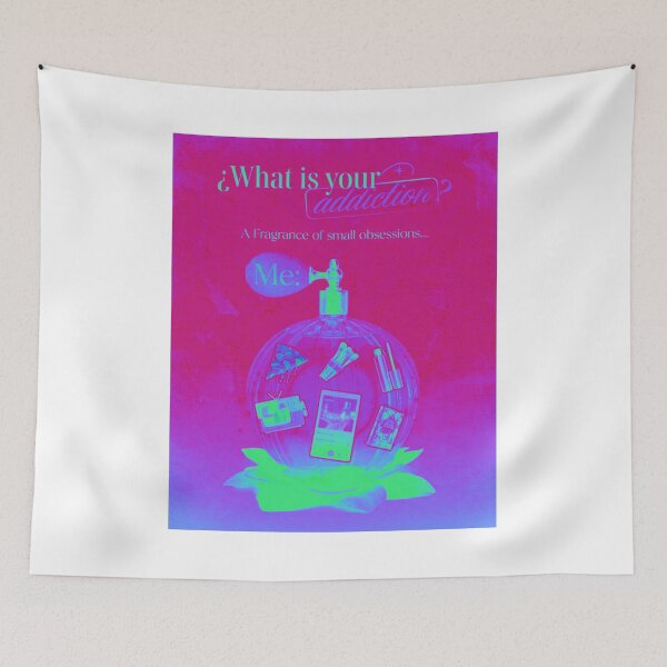 Item preview, WHAT IS YOUR ADDICTION NEON PINK GREEN designed and sold by melyverso.