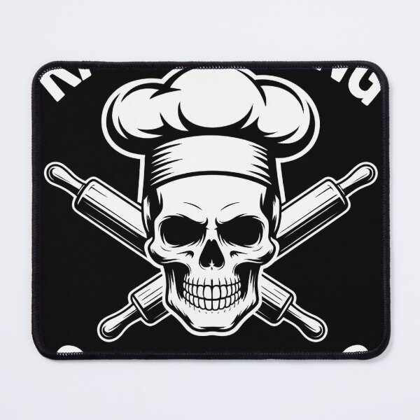 Item preview, Baking Skull Funny Baker Cook Chef designed and sold by waislumekinwye.