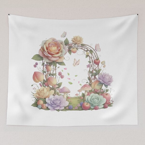 Item preview, Enchanted Garden Arch – Berry Bloom designed and sold by MoonSoul Studio.