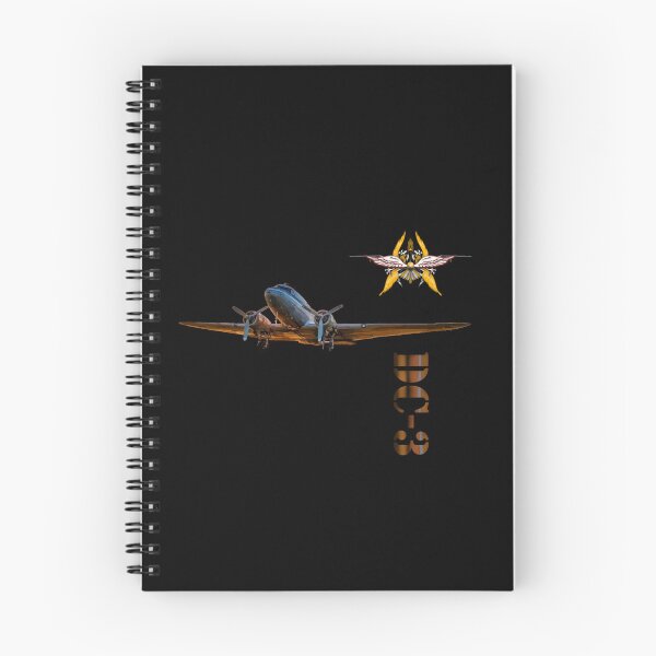 Item preview, DC-3 Vintage Aircraft Front View Aviation Tee designed and sold by Emberglowo.