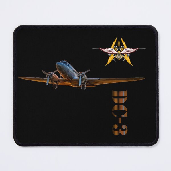 Item preview, DC-3 Vintage Aircraft Front View Aviation Tee designed and sold by Emberglowo.