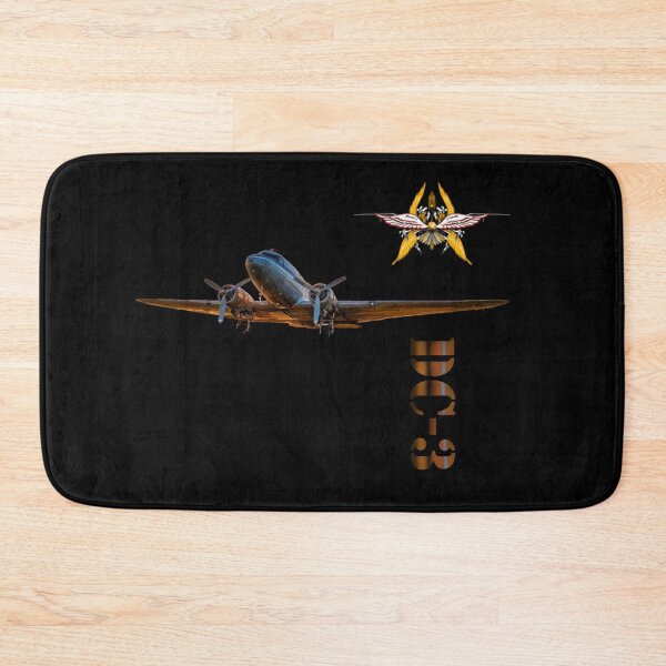 Item preview, DC-3 Vintage Aircraft Front View Aviation Tee designed and sold by Emberglowo.