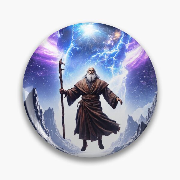 Item preview, The Mystic Wizard of Cosmic Portals designed and sold by Farheen786.