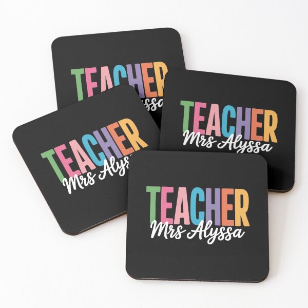 Item preview, Custom Teacher Personalized School Team designed and sold by IdunayaStore.
