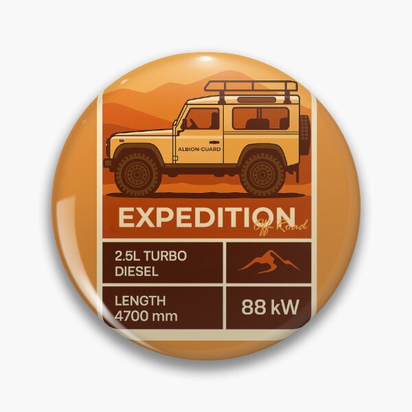 Item preview, Desert Dune Overland Vehicle Illustration in Retro Expedition Style designed and sold by KrintoryTees.