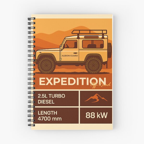 Item preview, Desert Dune Overland Vehicle Illustration in Retro Expedition Style designed and sold by KrintoryTees.