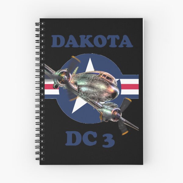 Item preview, Dakota DC-3 Vintage Military Aviation Tee designed and sold by Emberglowo.