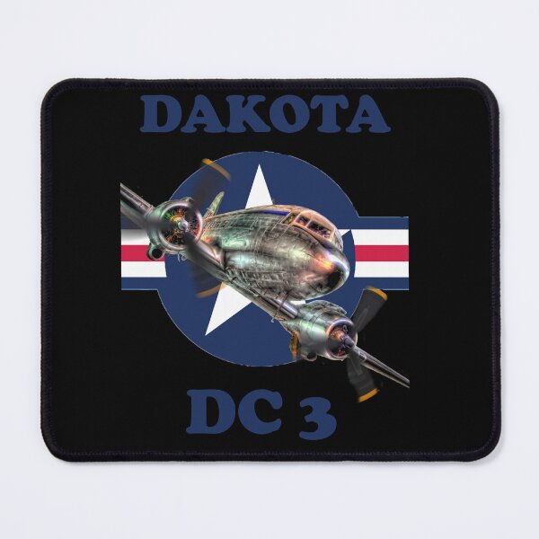 Item preview, Dakota DC-3 Vintage Military Aviation Tee designed and sold by Emberglowo.