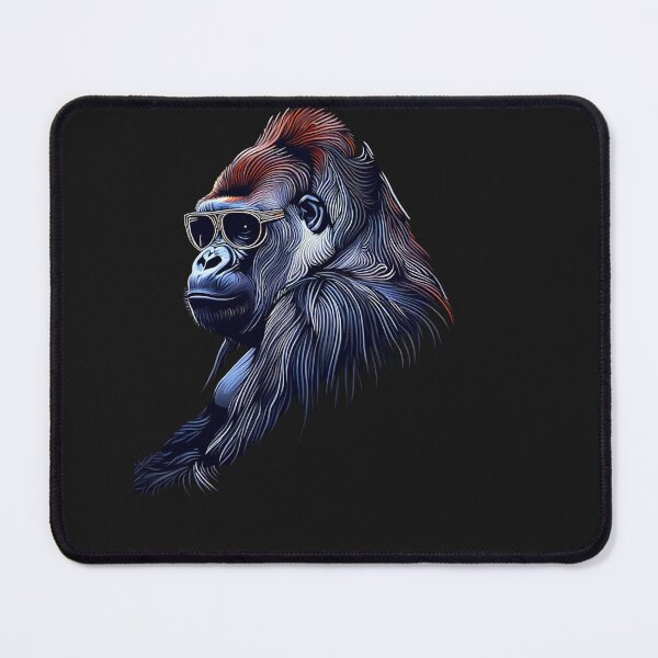 Item preview, Cool Gorilla Wearing Sunglasses Funny Animal Mem designed and sold by Clairenity Studio.