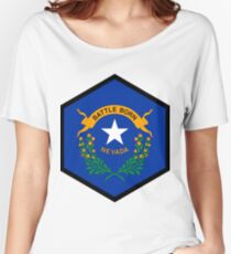 NEVADA HEXAGONAL SEAL Women's Relaxed Fit T-Shirt