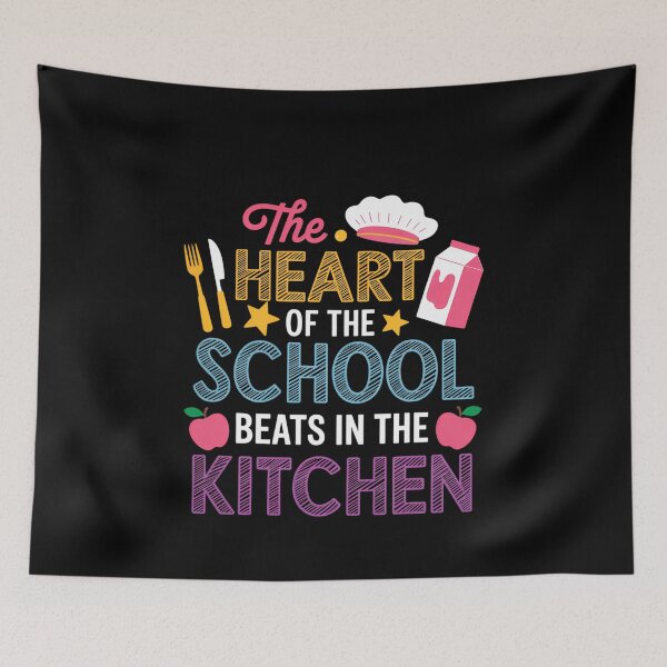 Item preview, Heart School Kitchen Cute designed and sold by waislumekinwye.
