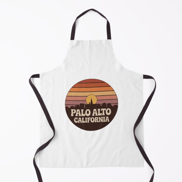 Item preview, Palo Alto California: Retro Skyline Sunset Emblem designed and sold by CircinusStore.