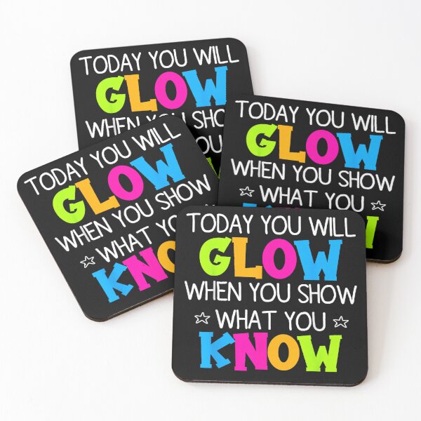 Item preview, today you will glow when you show what you know test day  designed and sold by CAnastazyshop.