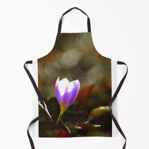 Item preview, Purple Crocus Flower Soft Light Bokeh Minimal Botanical Aesthetic Wall Art designed and sold by onubi.