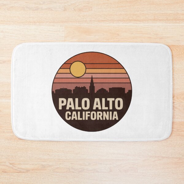 Item preview, Palo Alto California: Skyline Sunset Emblem designed and sold by CircinusStore.
