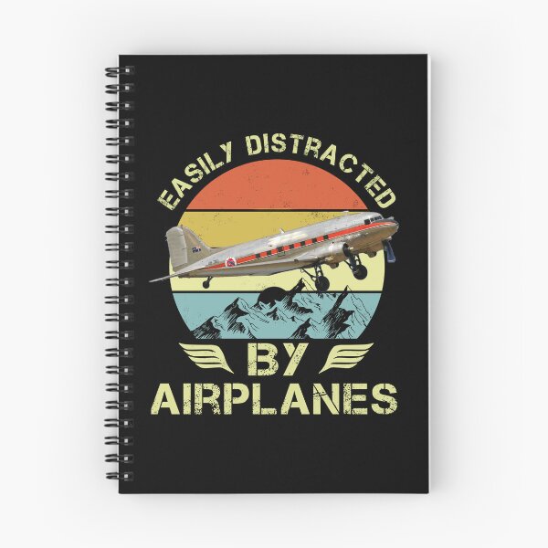 Item preview, Easily Distracted By Airplanes DC-3 Tee designed and sold by Emberglowo.