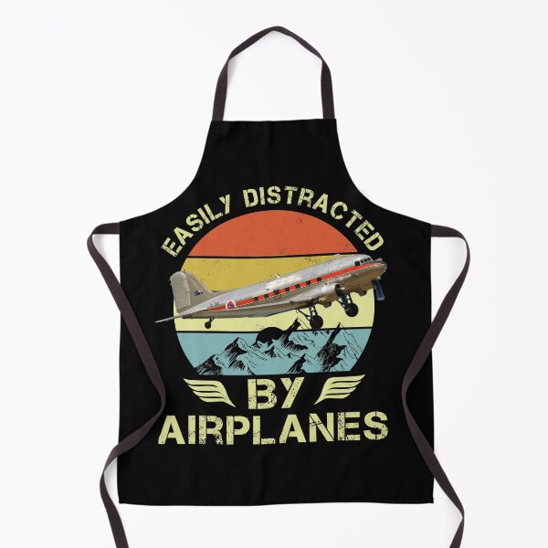 Item preview, Easily Distracted By Airplanes DC-3 Tee designed and sold by Emberglowo.