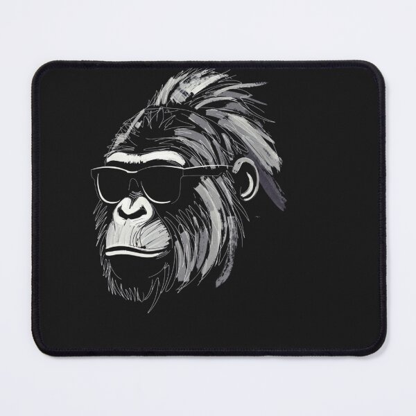 Item preview, Cool Gorilla Wearing Sunglasses Funny Animal Mem designed and sold by Clairenity Studio.