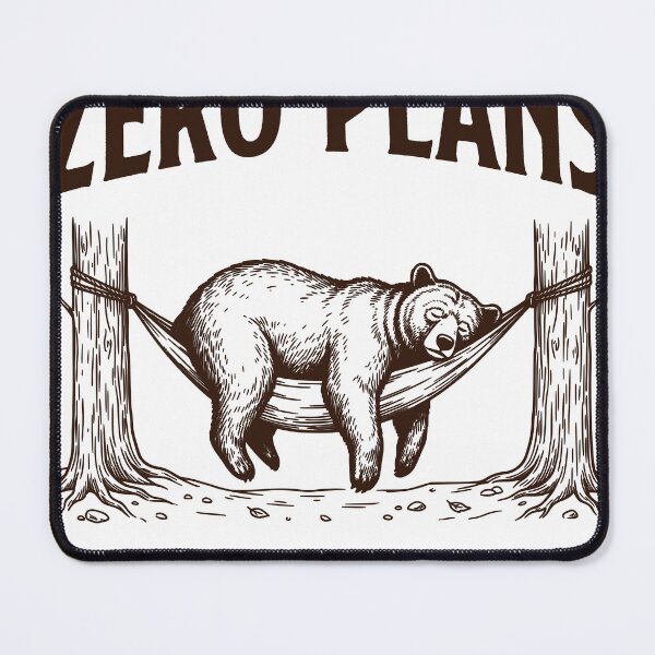 Item preview, Zero Plans Just Chilling Bear Shirt, Funny Lazy Bear Design, Relax Mood Animal Graphic Tee, Chill Lifestyle Aesthetic designed and sold by TeeVerse27.