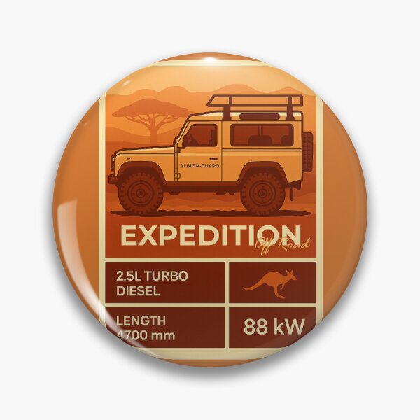 Item preview, Australian Outback Overland 4x4 Illustration designed and sold by KrintoryTees.