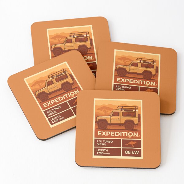 Item preview, Australian Outback Overland 4x4 Illustration designed and sold by KrintoryTees.