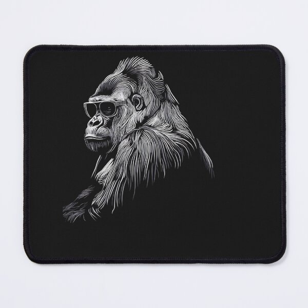 Item preview, Cool Gorilla Wearing Sunglasses Funny Animal Mem designed and sold by Clairenity Studio.