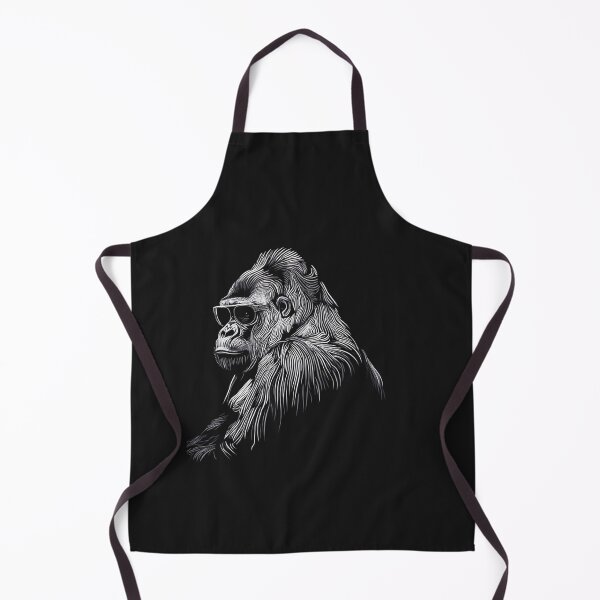 Item preview, Cool Gorilla Wearing Sunglasses Funny Animal Mem designed and sold by Clairenity Studio.