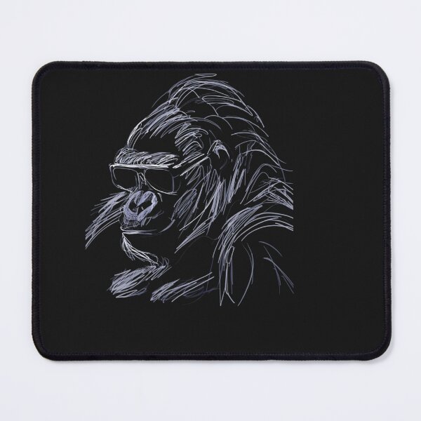 Item preview, Cool Gorilla Wearing Sunglasses Funny Animal Mem designed and sold by Clairenity Studio.