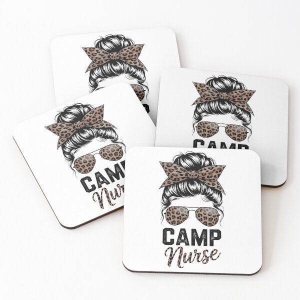 Item preview, Camp Nurse Appreciation Day Tees, Leopard For Women Nurses designed and sold by FaithAbbott.