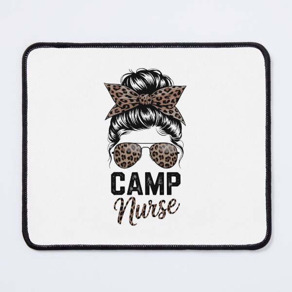 Item preview, Camp Nurse Appreciation Day Tees, Leopard For Women Nurses designed and sold by FaithAbbott.