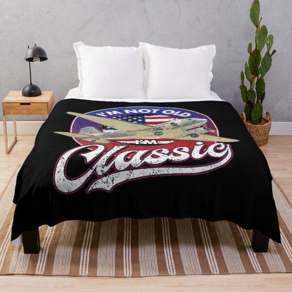 Item preview, I’m Not Old I’m Classic DC-3 Aviation Tee designed and sold by Emberglowo.
