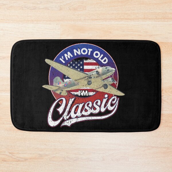Item preview, I’m Not Old I’m Classic DC-3 Aviation Tee designed and sold by Emberglowo.