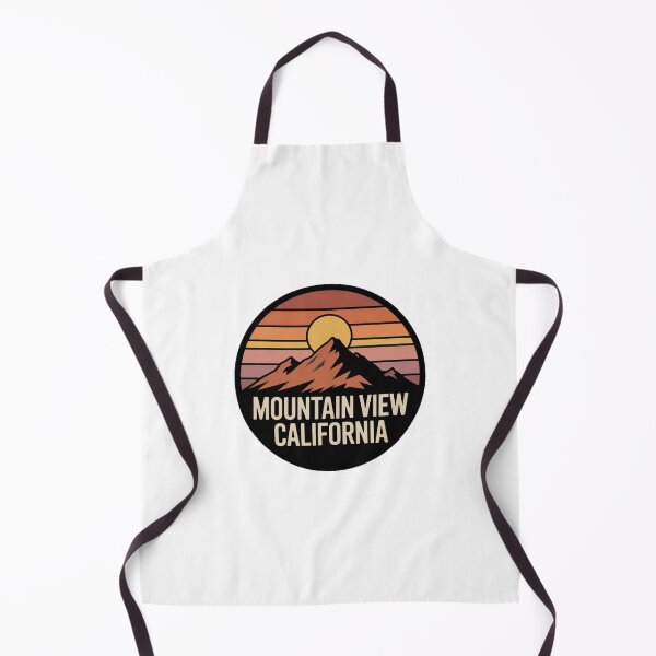 Item preview, Mountain View California: Retro Sunset Mountain Emblem designed and sold by CircinusStore.