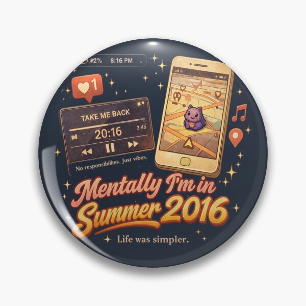 Item preview, Mentally I’m In Summer 2016 Retro Throwback Design designed and sold by 97Ts.