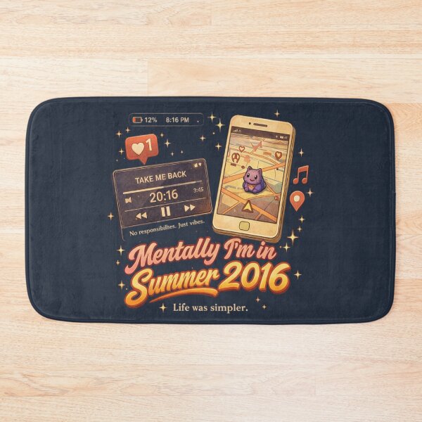 Item preview, Mentally I’m In Summer 2016 Retro Throwback Design designed and sold by 97Ts.