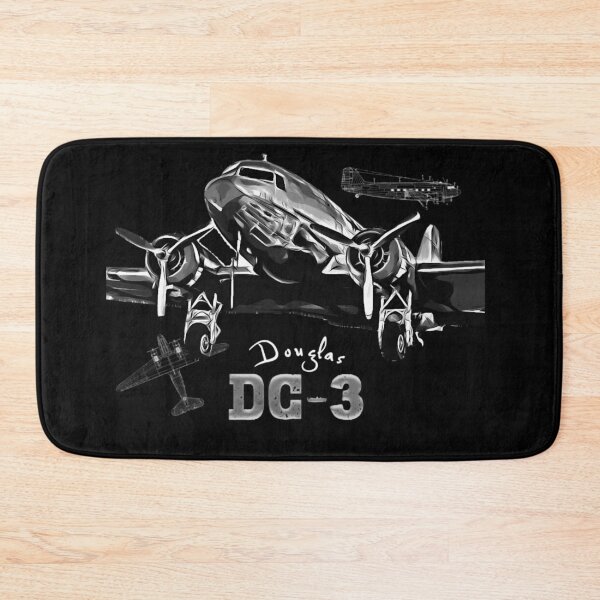 Item preview, Douglas DC-3 Vintage Aircraft Monochrome Tee designed and sold by Emberglowo.